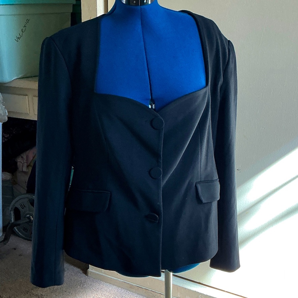 Suit blazer. Black. XL.